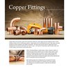 Everflow Copper CxC Long Radius Elbow Fitting with 2 Solder Cups 3'' CCLT0300